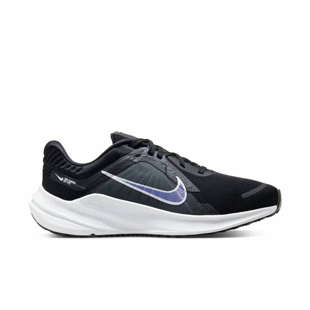 NEW NIKE women's quest 5 sneakers in black iron grey